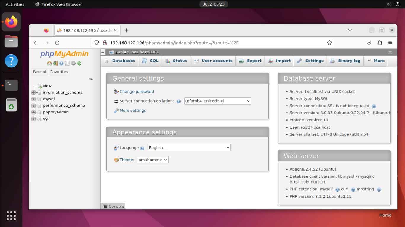 How To Install PhpMyAdmin On Ubuntu Linux Start