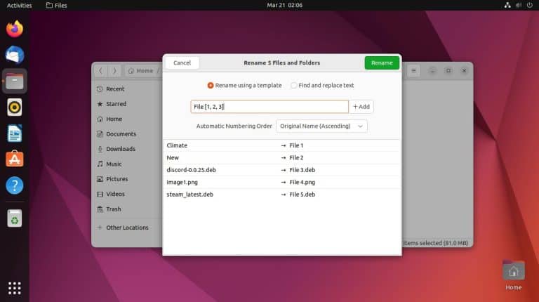 How To Rename Files In Ubuntu Linux Start