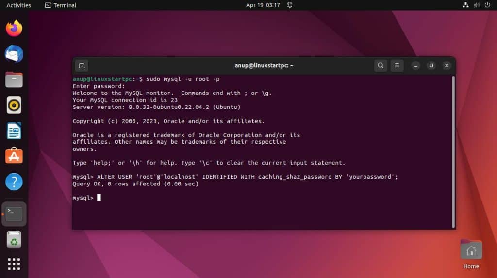 how-to-change-mysql-root-password-in-ubuntu-linux-start