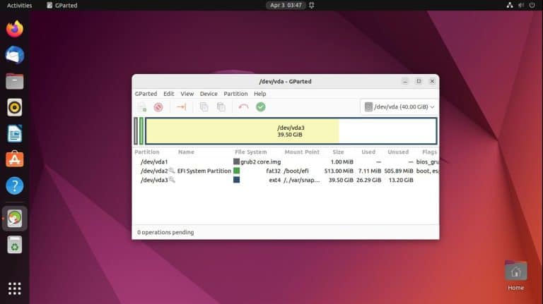 gparted ubuntu