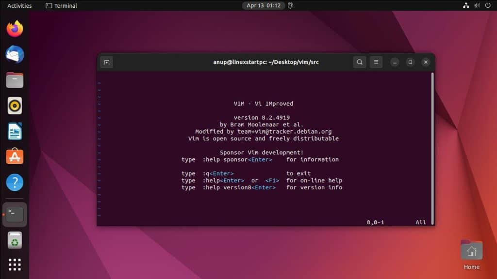 How To Install Vim In Ubuntu - Linux Start