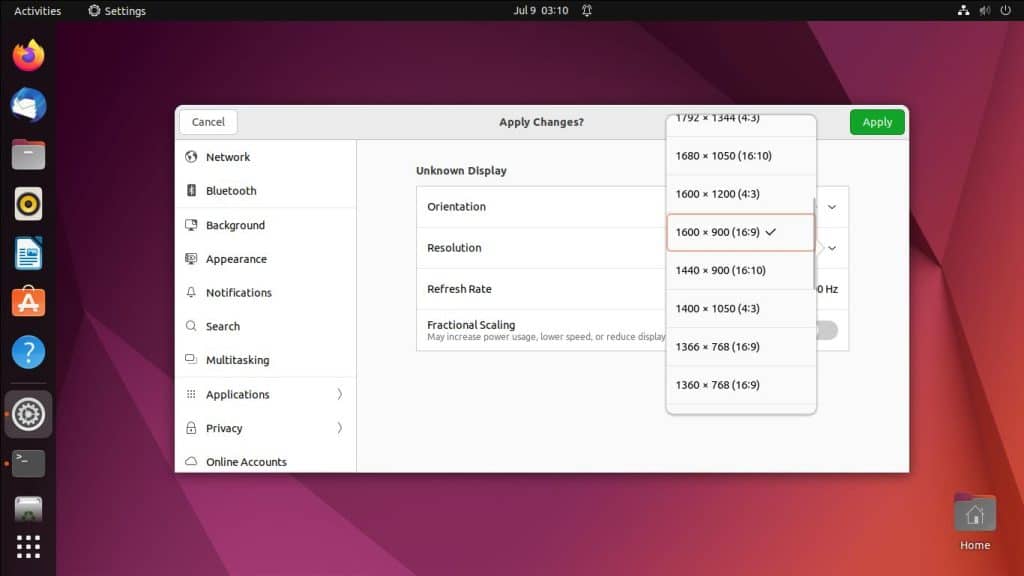 How To Change Screen Resolution On Ubuntu - Linux Start